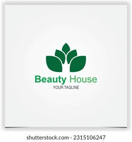 nature lotus spa logo premium elegant template vector eps 10 - Shutterstock ID 2315106247