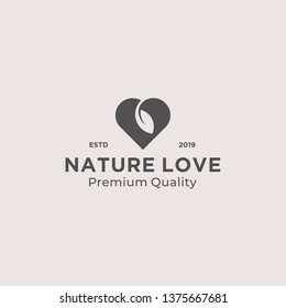 nature love logo design inspiration