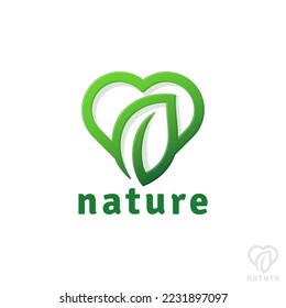 Nature Lover Logo Template With Line Style