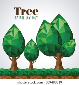 nature low poly design 
