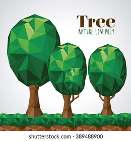 nature low poly design 