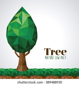 nature low poly design 