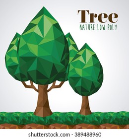 nature low poly design 