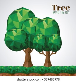 nature low poly design 