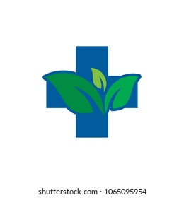 Nature Medical Logo Icon Design