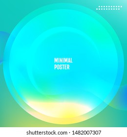 Nature Minimal covers design. Nature geometric background.