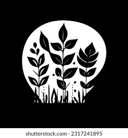 Nature | Minimalist and Simple Silhouette - Vector illustration