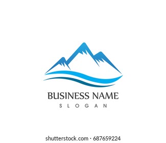 Nature Mountain Logo Design