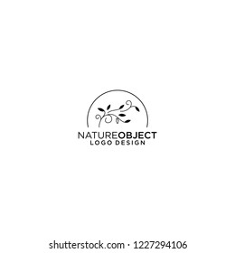 nature object logo design