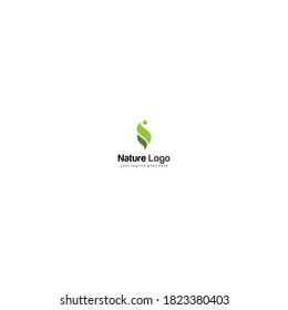 Nature Organic Logo Design Concept