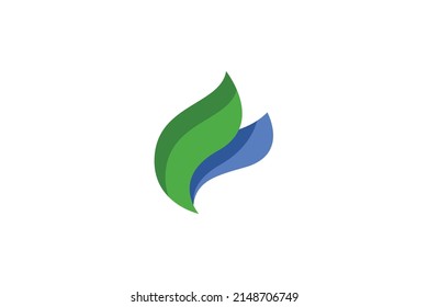 Nature Outdoor Colored Logo Vector