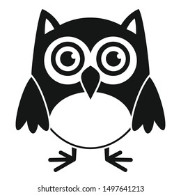 Nature owl icon. Simple illustration of nature owl vector icon for web design isolated on white background