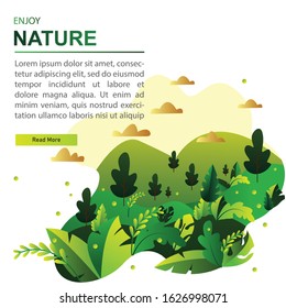 Nature page  Vector
Web Templates Nature, Web Templates