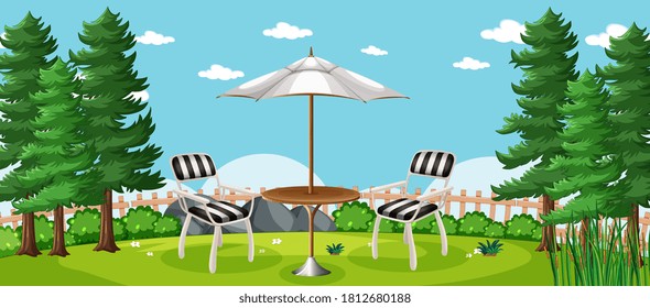 370 Picnic scenery drawing Images, Stock Photos & Vectors | Shutterstock