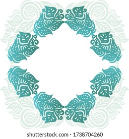 Nature pattern background. Vector illustration