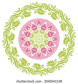 Nature pattern background. Vector illustration