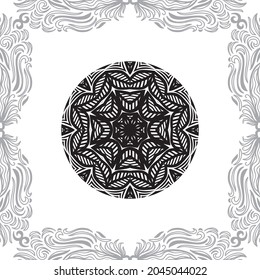 Nature pattern background. Vector illustration