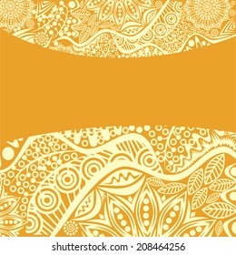 Nature pattern background vector illustration