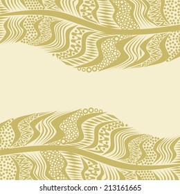 Nature pattern background vector illustration