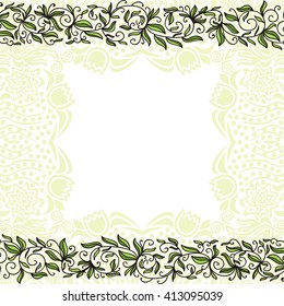 Nature pattern background vector illustration