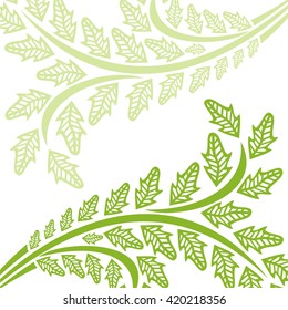 Nature pattern background vector illustration