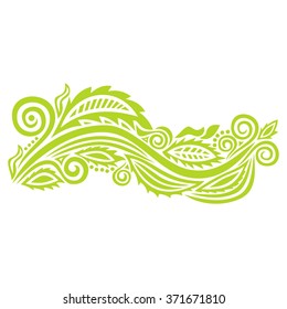 Nature pattern design element vector illustration