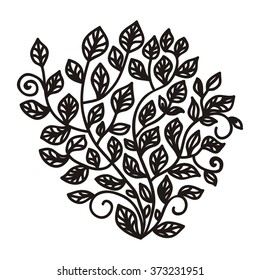 Nature pattern design element vector illustration