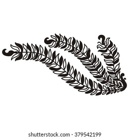 Nature pattern design element vector illustration