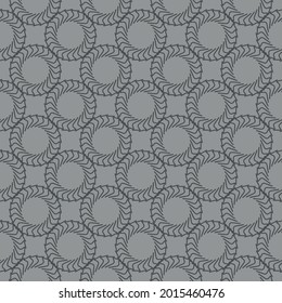 nature pattern design with flower shape in flat style for textile or printing business