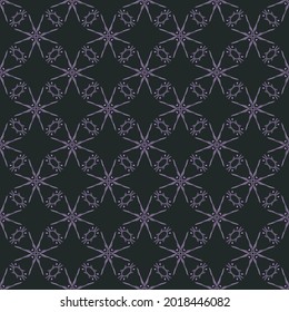 nature pattern design with flower shape in flat style for textile or printing business