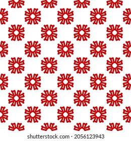 Nature pattern design template with flower motif. decorative background in flat style. repeat and seamless vector for wallpapers, wrapping paper, packaging, printing business, textile, fabric