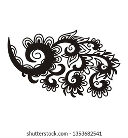 Nature pattern of leaves. Vector illustration