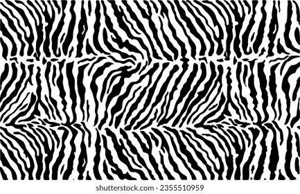 Zebra Pattern Vector Art & Graphics