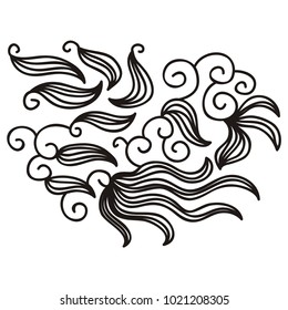 Nature pattern. Vector illustration.