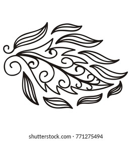 Nature pattern. Vector illustration.