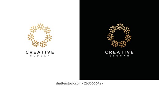 nature people logo design ecology symbol