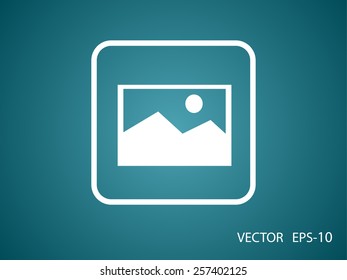Nature photo icon
