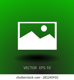 Nature photo icon