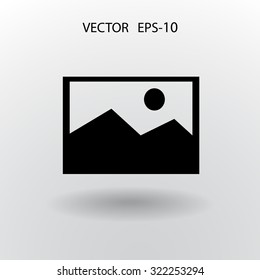 Nature photo icon