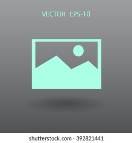Nature photo icon