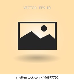 Nature photo icon