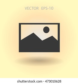 Nature photo icon