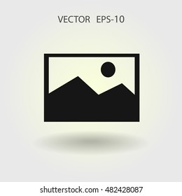 Nature photo icon