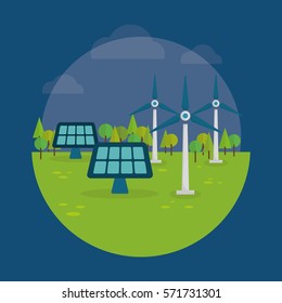 nature planet ecology care icon, vector illustration