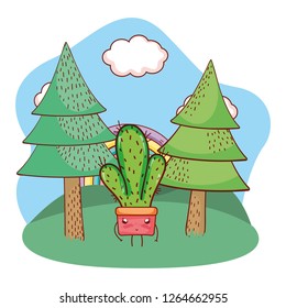 nature plant cartoon