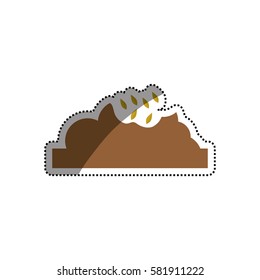 Nature plant ecology icon vector illustration graphic design