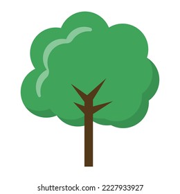 Nature plant icon. Tree. Vector.