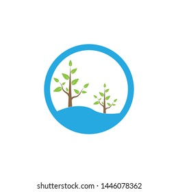 Nature plant icon vector illustration