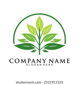 Nature plant illustration design vector