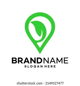 nature point Icon Logo Design Template Illustration Vector